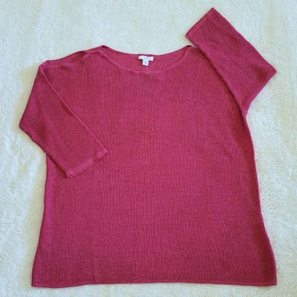 J•Jill Textured Open Shoulder Sweater